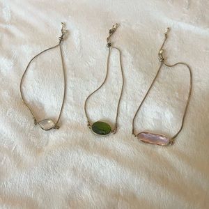 Set of 3 plunder bracelets